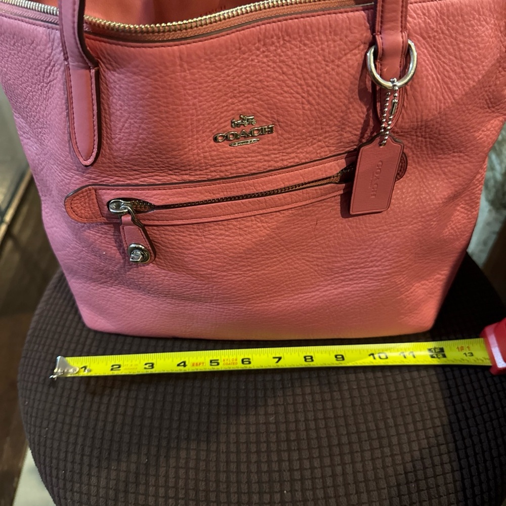 Coach Rose Leather Tote